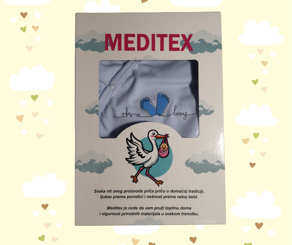 Kompletić za bebe ,,Plavi’’