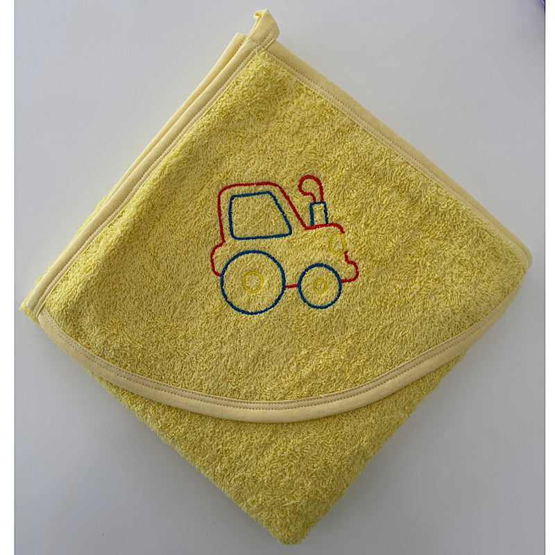 Peškir za kapicom žuti ,,Traktor’’