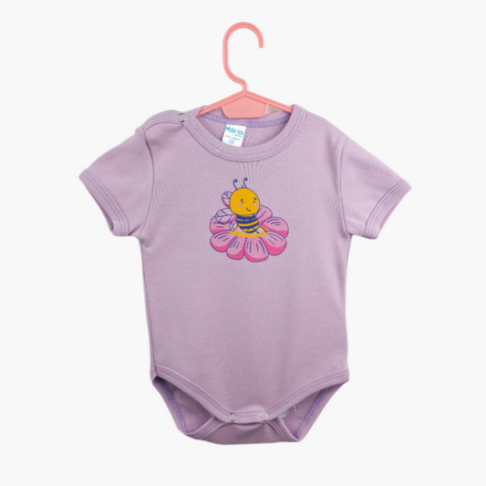 Bodi kratak rukav "Flower bee"