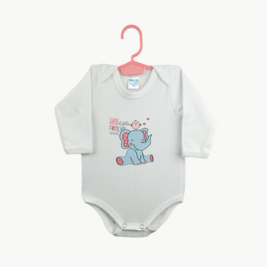 Body dug rukav "happy elephant"