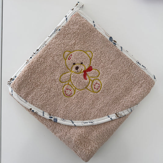 Peškir sa kapicom krem,,Meda’’