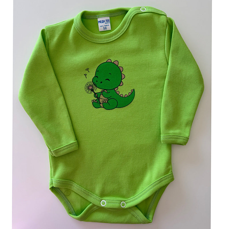 Bodi dug rukav zeleni,, Dino’’