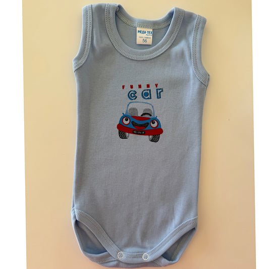 Bodi atlet ,,Car’’ plavi